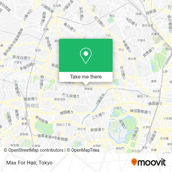 Max For Hair map