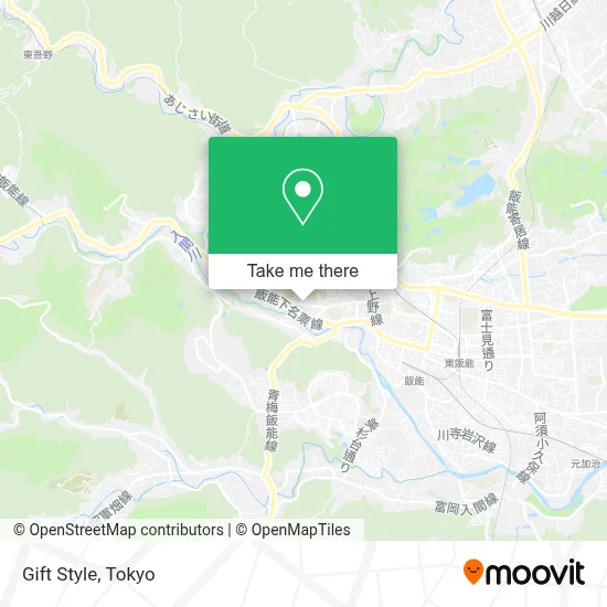Gift Style map