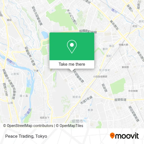 Peace Trading map