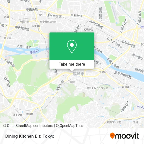 Dining Kitchen Elz map