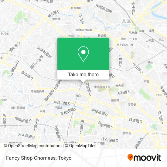 Fancy Shop Chomess map