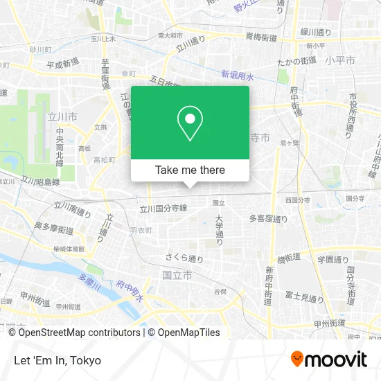 Let 'Em In map