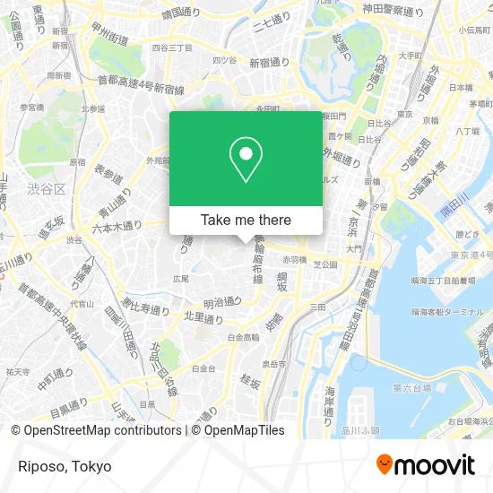 Riposo map