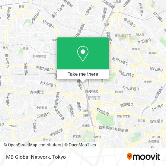 MB Global Network map