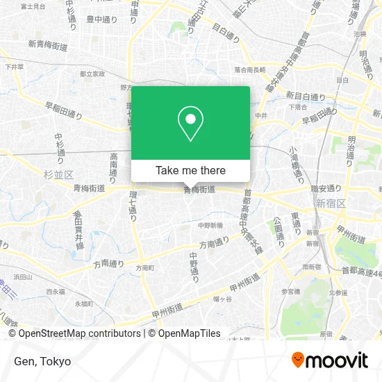 Gen map