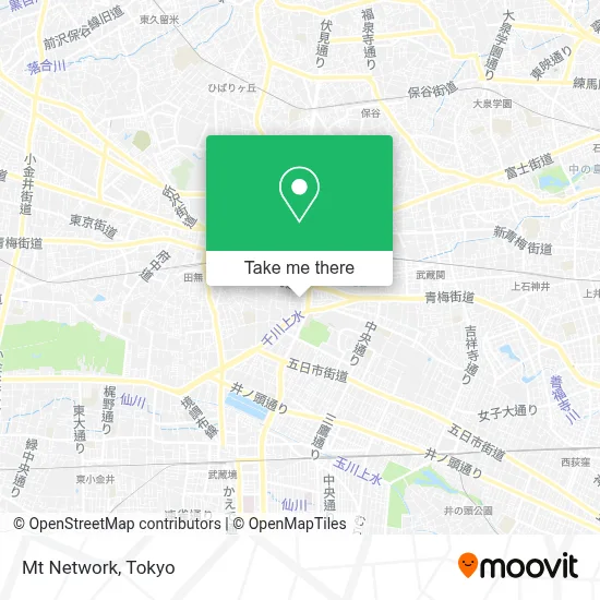 Mt Network map