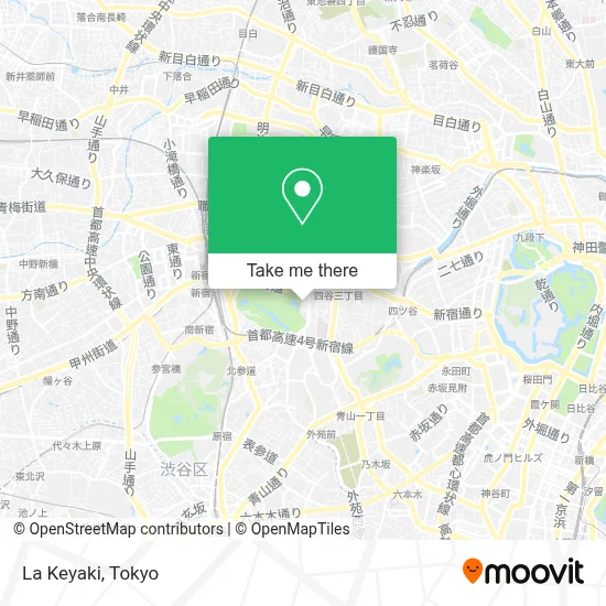 La Keyaki map