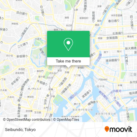 Seibundo map