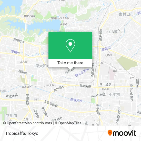 Tropicaffe map