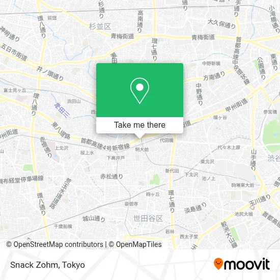 Snack Zohm map