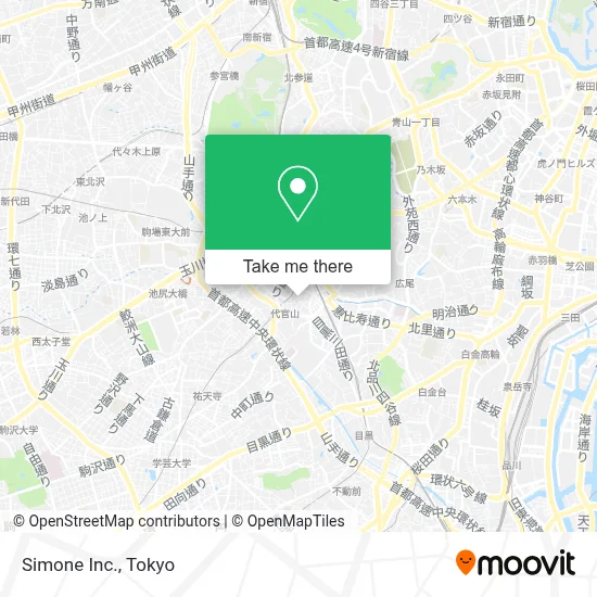 Simone Inc. map