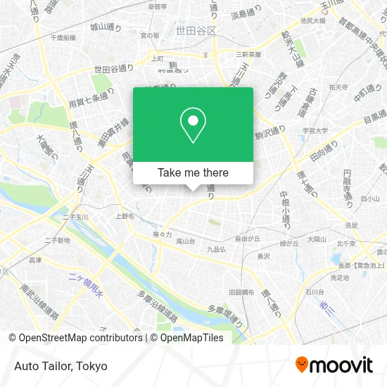 Auto Tailor map