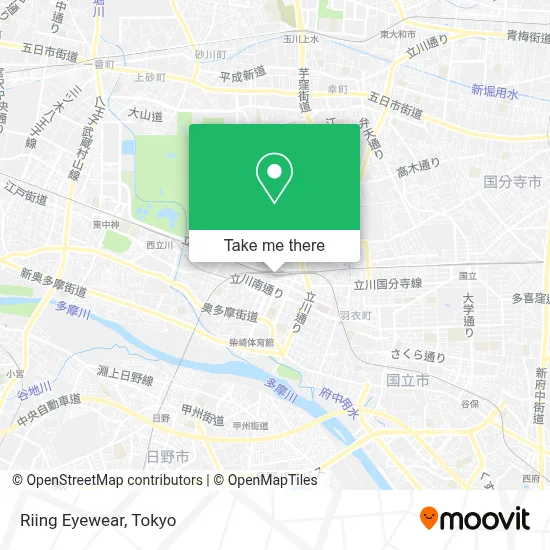 Riing Eyewear map
