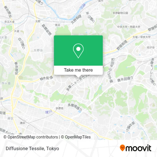 Diffusione Tessile map