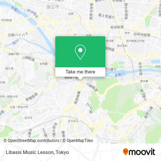 Libasis Music Lesson map