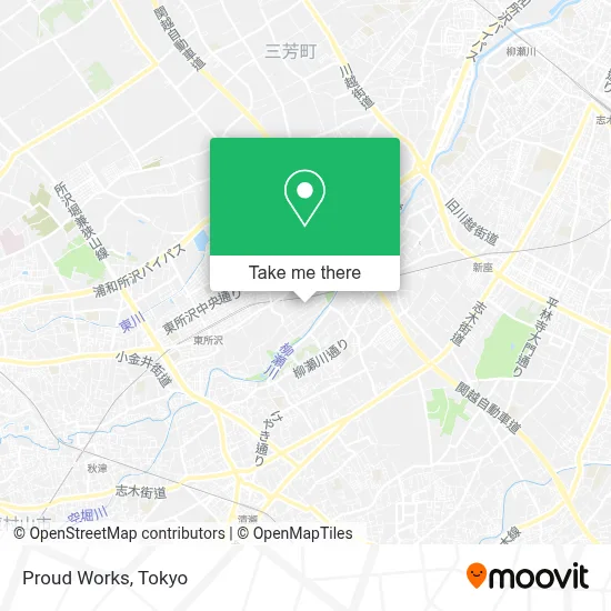 Proud Works map