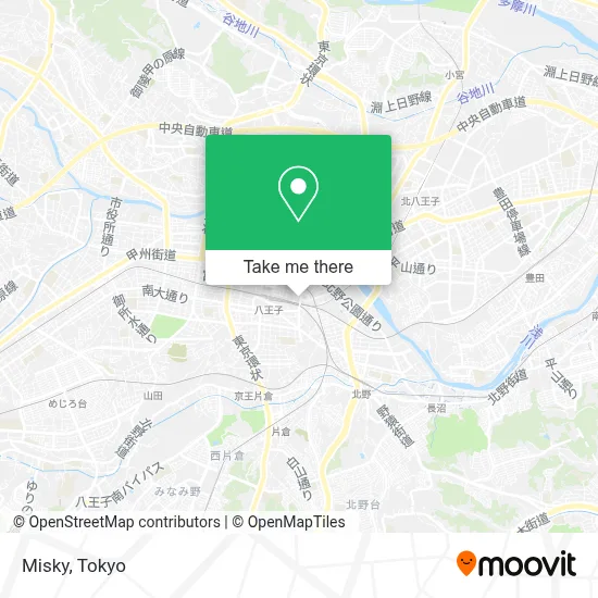 Misky map