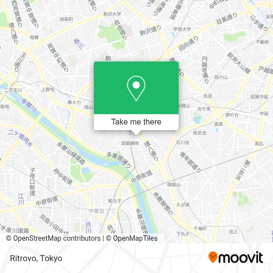 Ritrovo map