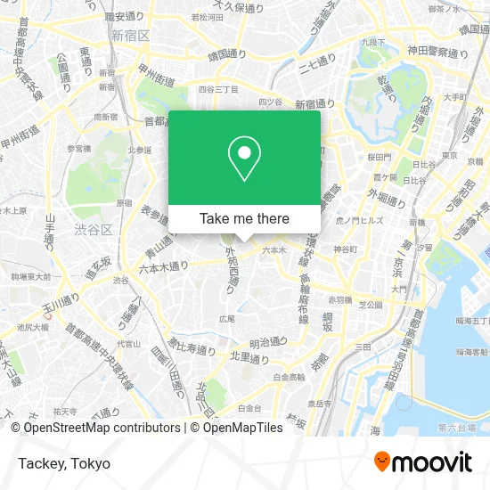 Tackey map