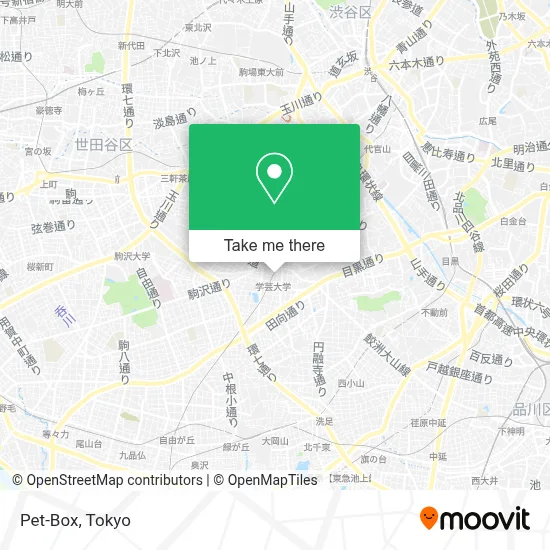 Pet-Box map