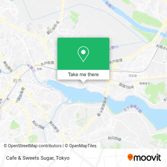 Cafe & Sweets Sugar map