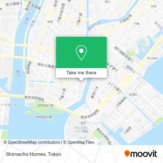 Shimachu Homes map