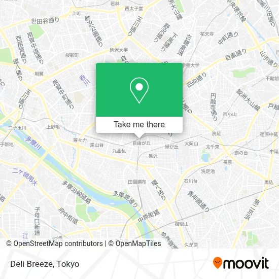 Deli Breeze map