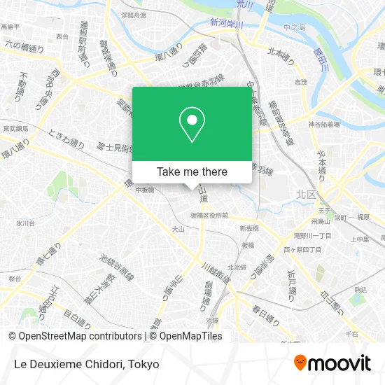 Le Deuxieme Chidori map