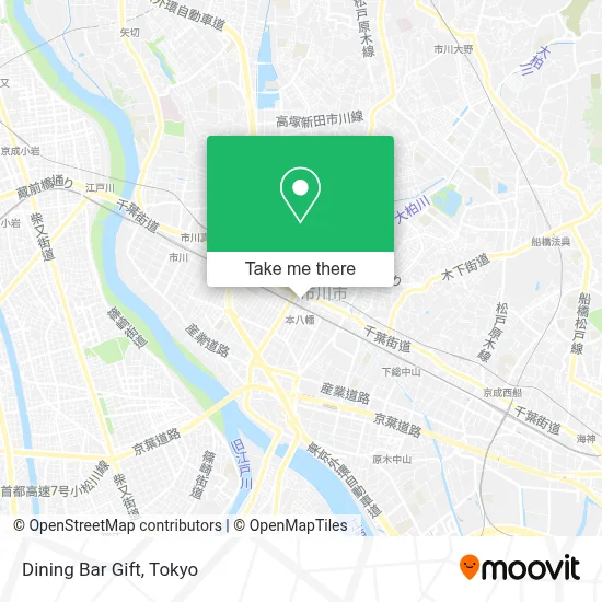 Dining Bar Gift map