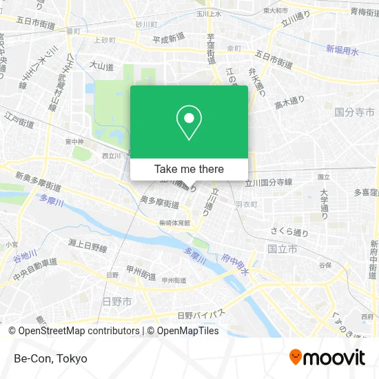 Be-Con map