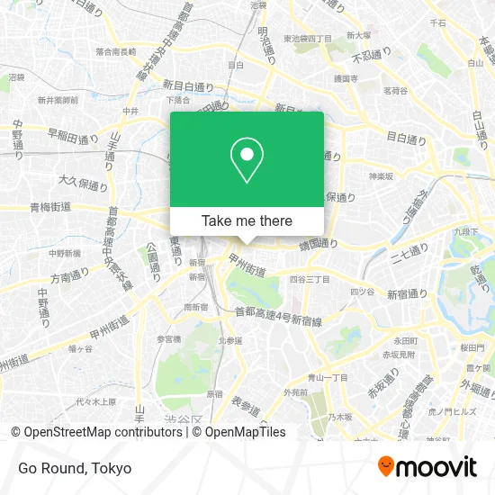 Go Round map