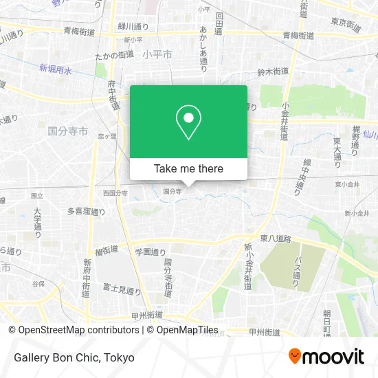 Gallery Bon Chic map
