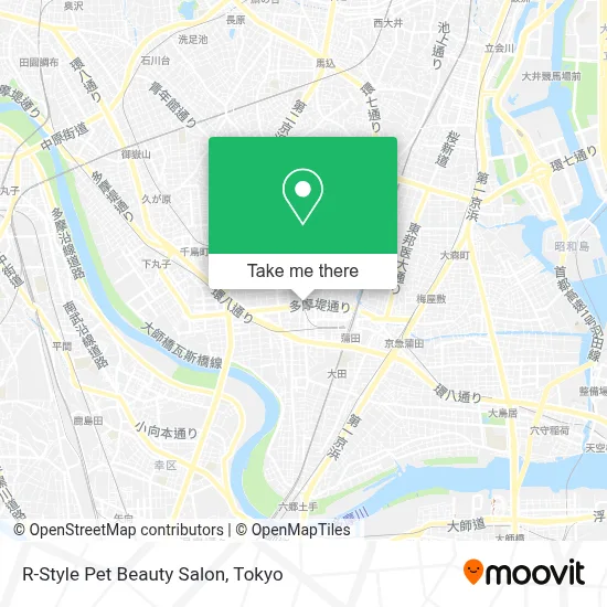 R-Style Pet Beauty Salon map