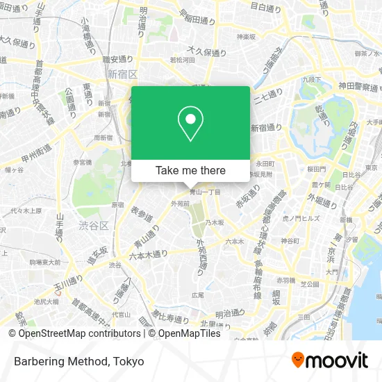 Barbering Method map