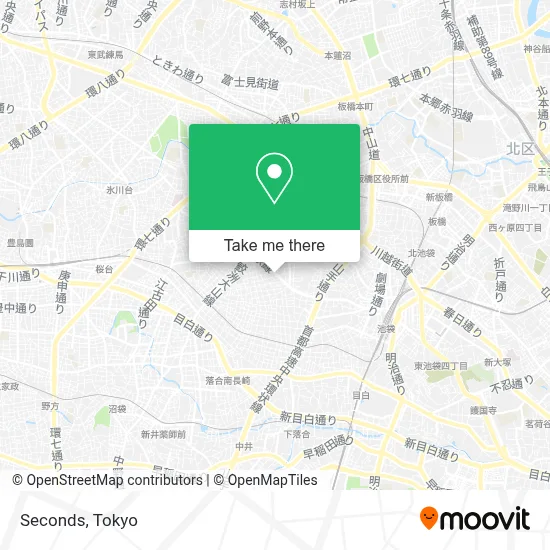 Seconds map
