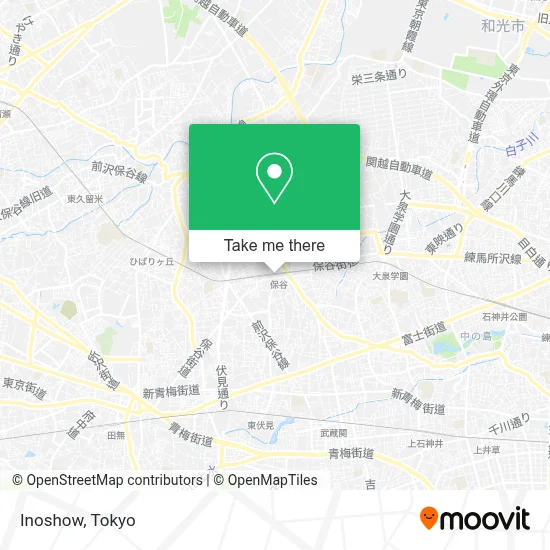 Inoshow map