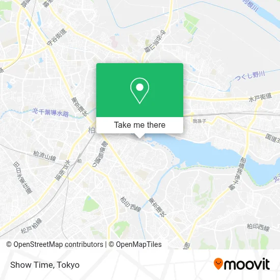 Show Time map