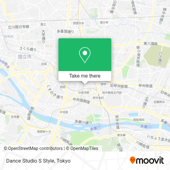 Dance Studio S Style map