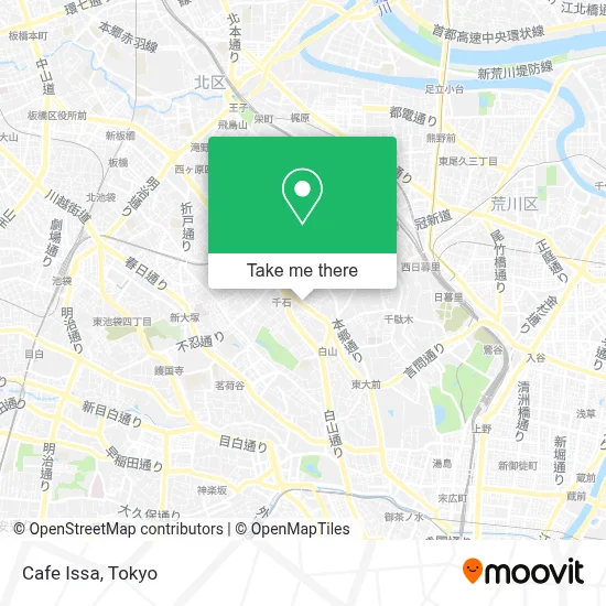 Cafe Issa map