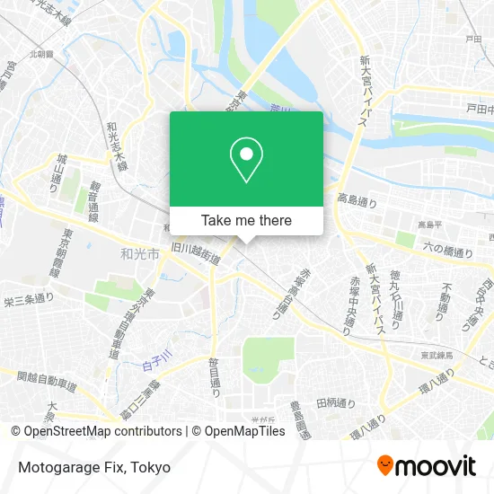 Motogarage Fix map