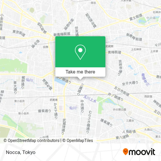 Nocca map