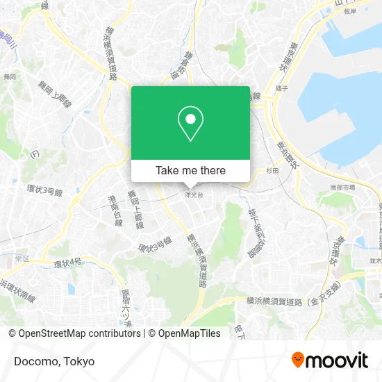 Docomo map