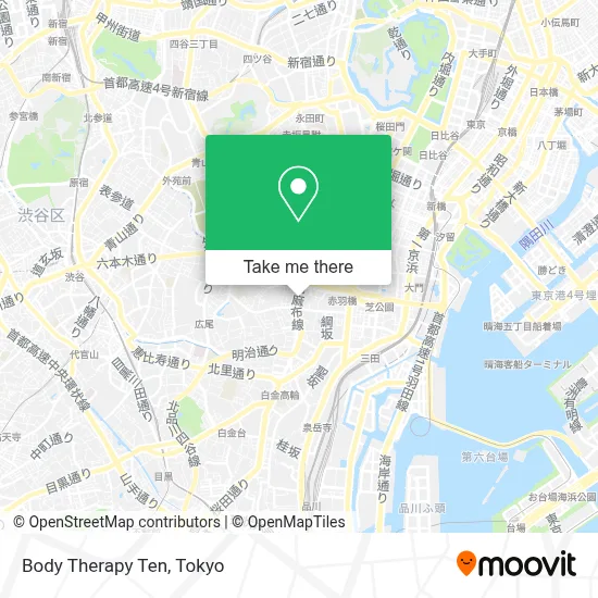 Body Therapy Ten map