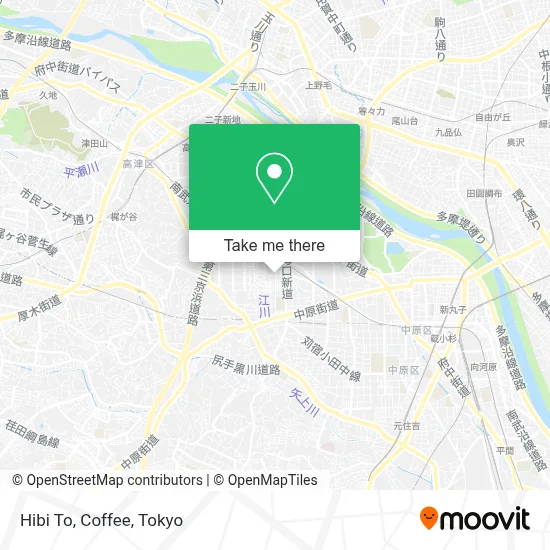 Hibi To, Coffee map