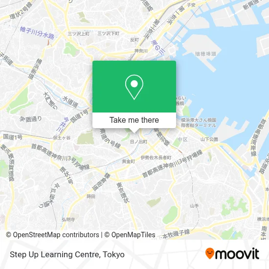 Step Up Learning Centre map