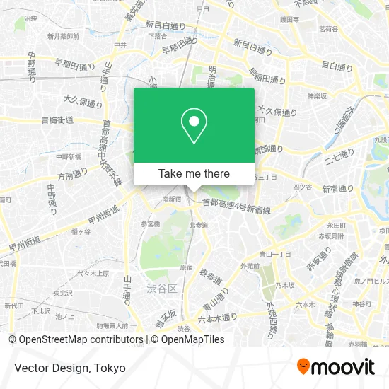 Vector Design map