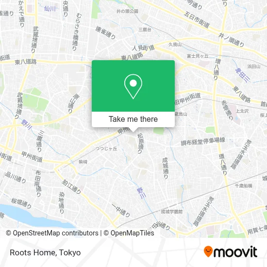 Roots Home map
