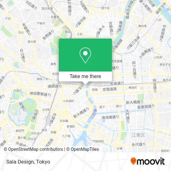 Sala Design map