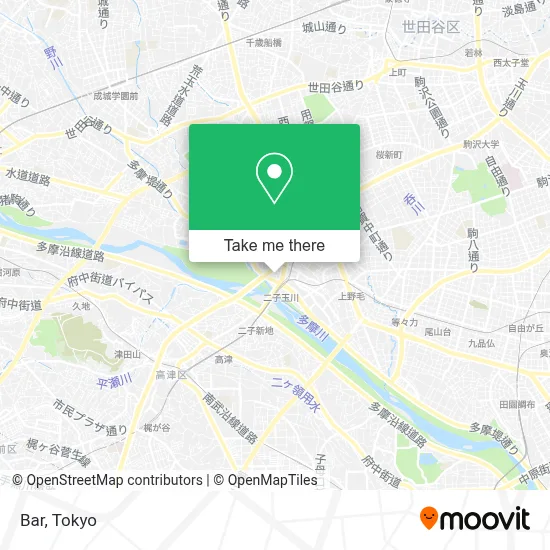 Bar map