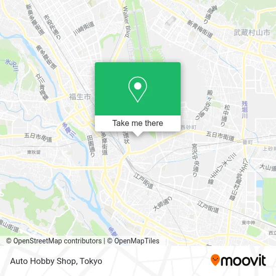 Auto Hobby Shop map